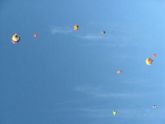 Directly above our heads