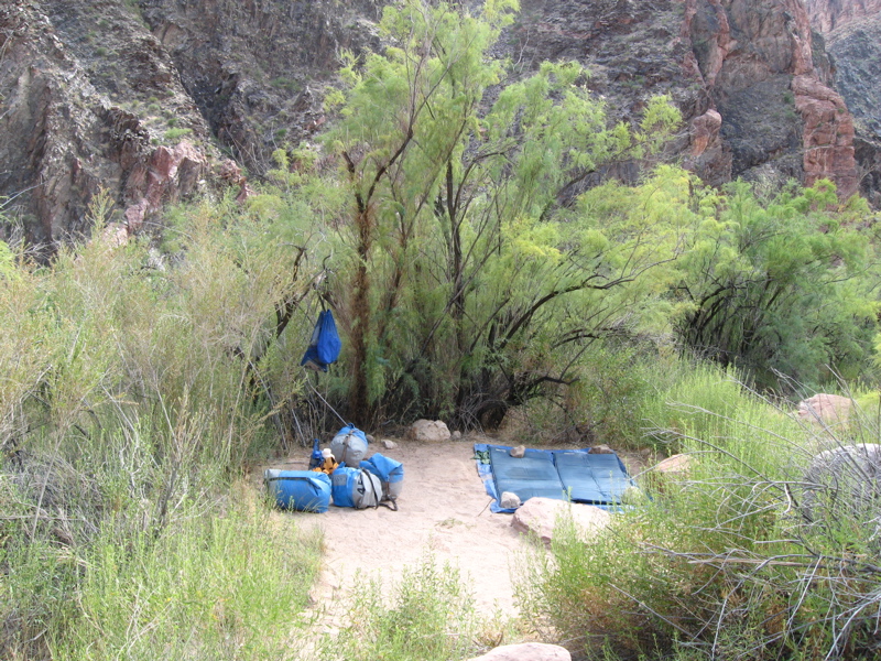 Our first camp