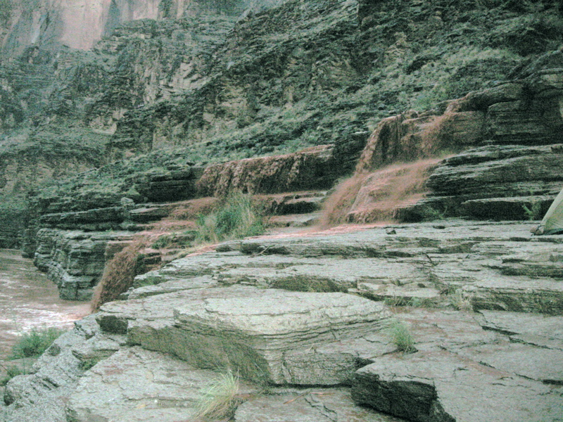 End of the waterfall (there were tents right beside this that the guides made people move)