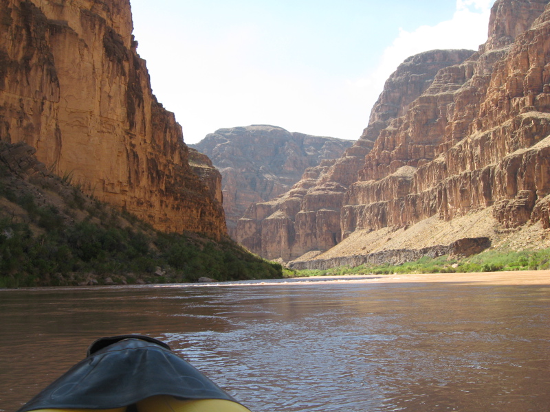 On the river, more canyon