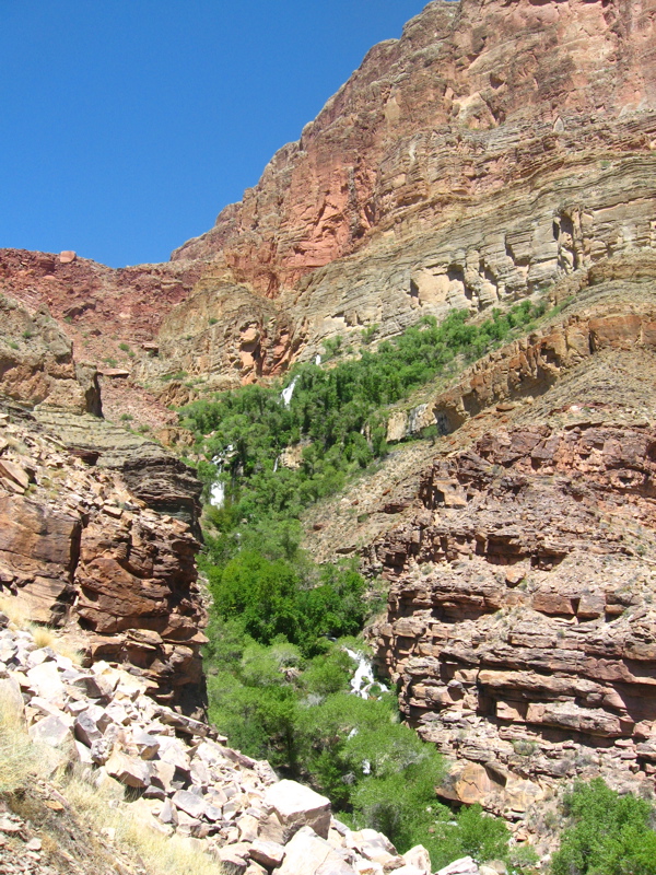 Thunder River Waterfall, off Tapeats Creek