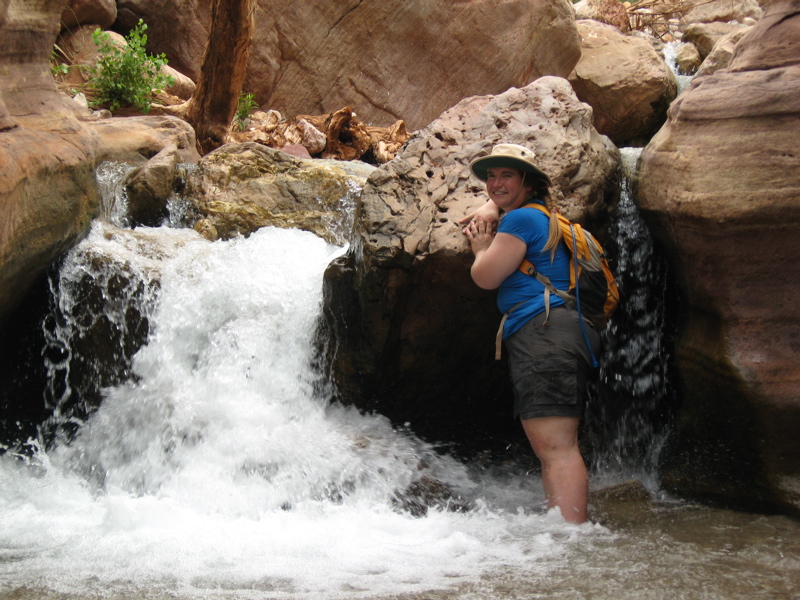 Little waterfall at Deer Creek "Patio"