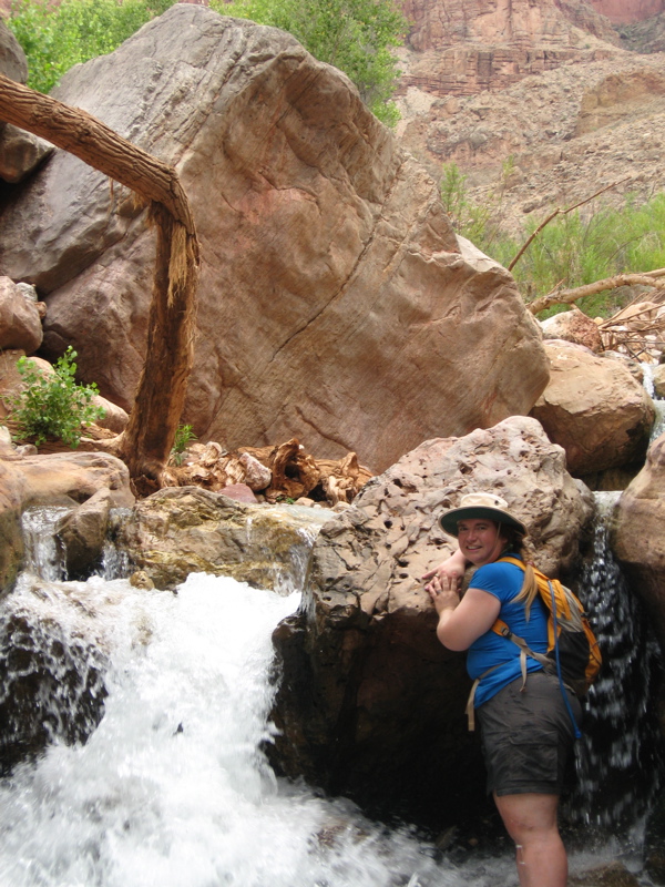 Little waterfall at Deer Creek "Patio"