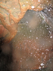 Elves Canyon, behind the waterfall