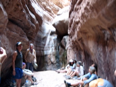 Meditation in Blacktail Canyon