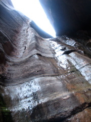 Blacktail Canyon, looking up