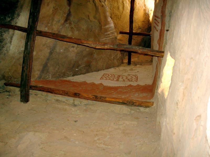 Pictographs in Cliff Palace
