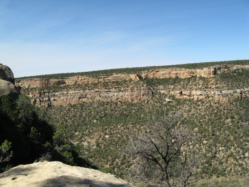Canyon at the end of the petroglyph hike