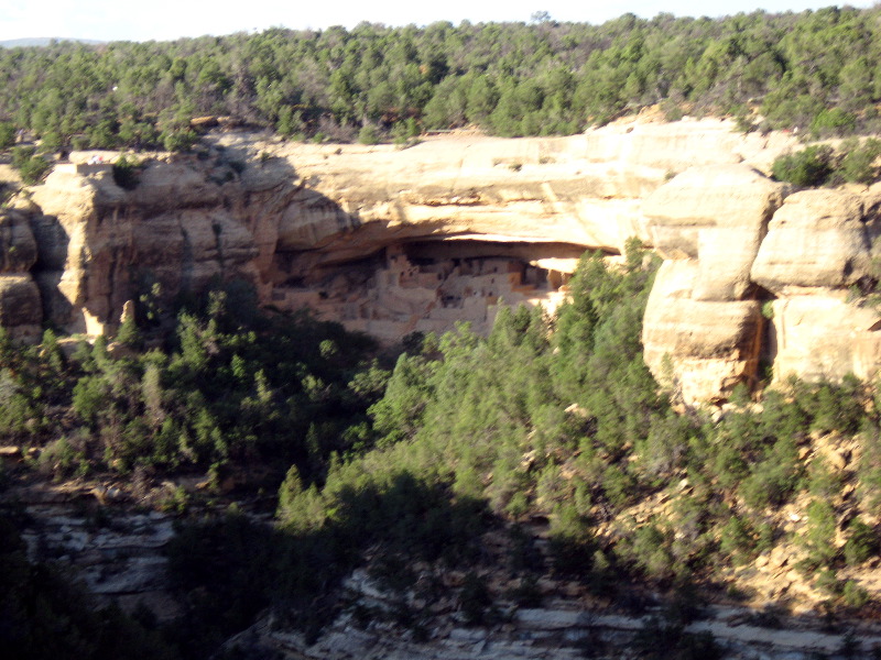 Cliff Palace from a far-away overlook